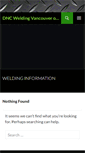 Mobile Screenshot of dncwelding.com